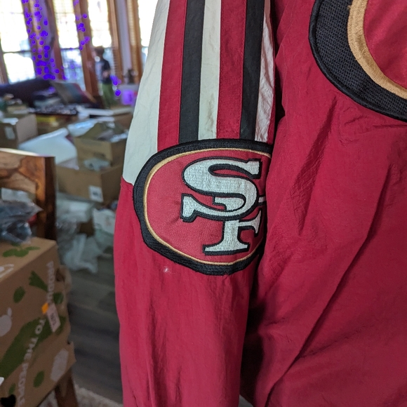 NFL PRO LINE AUTHENTIC by STARTER SAN FRANCISCO 49 JACKET Adult SIZE XXL VINTAGE - Picture 11 of 16
